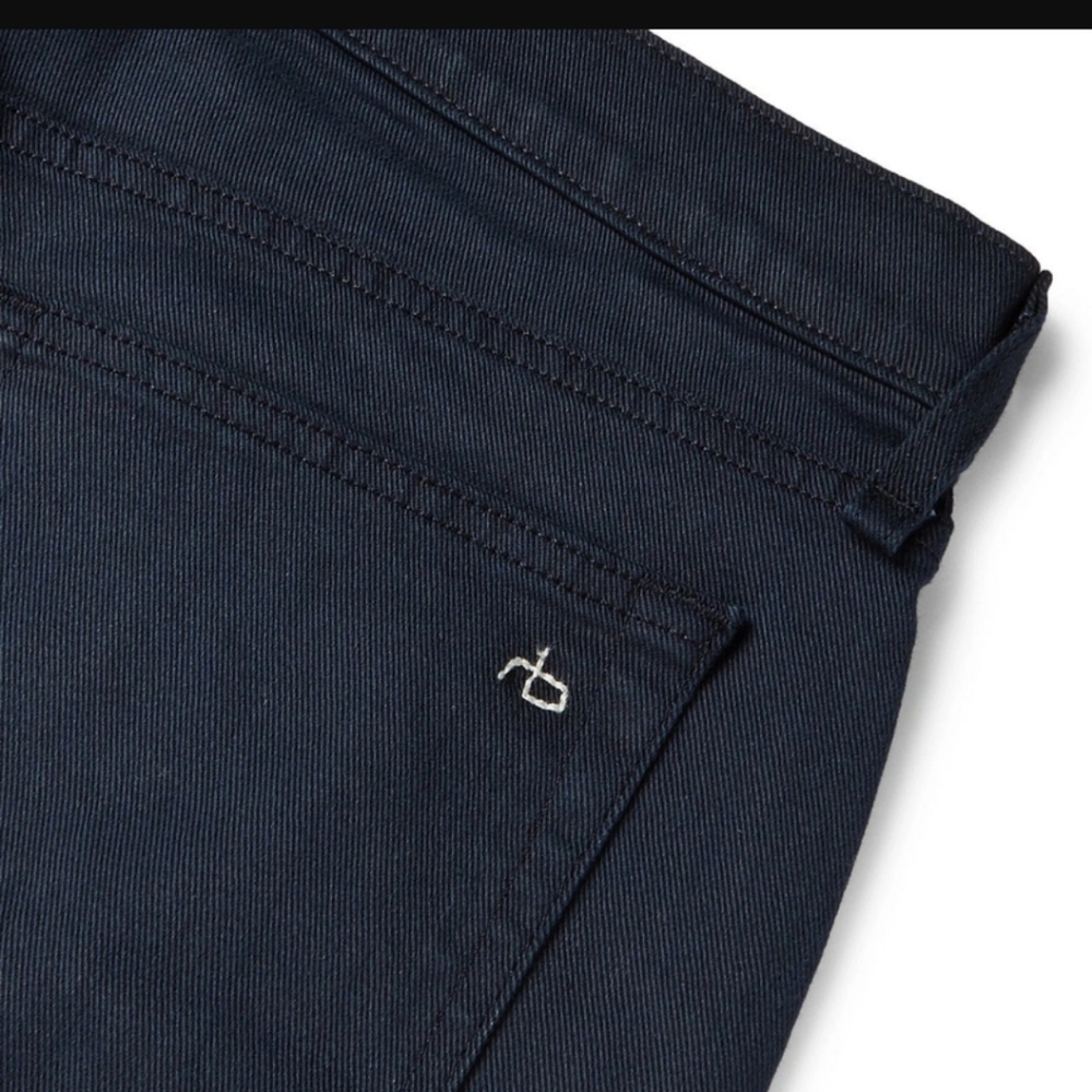 Rag & BONE ELM MODAL STRAIGHT LEG JEANS - Picture 3 of 6